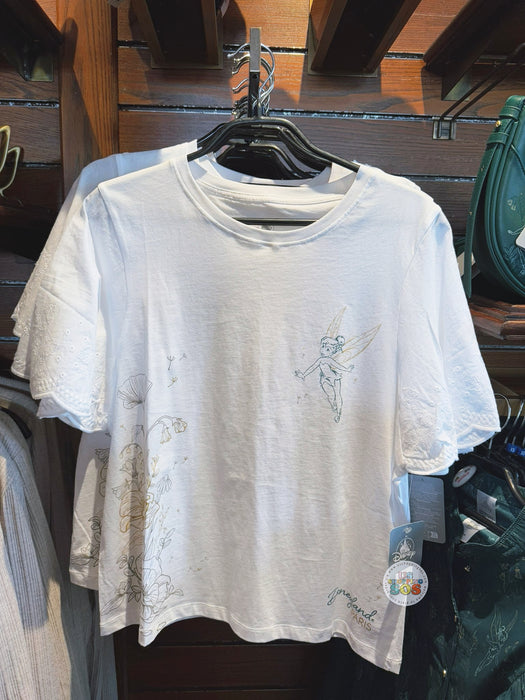 DLP - Tinker Bell Floral Pastal x T Shirt for Adults