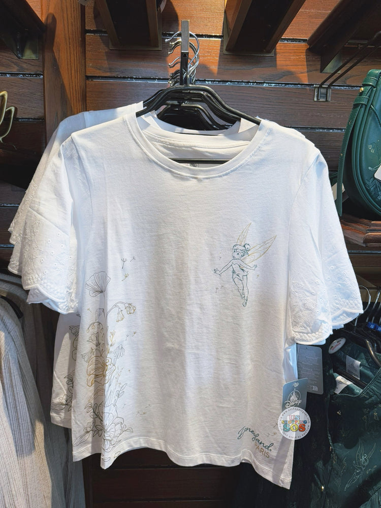 DLP - Tinker Bell Floral Pastal x T Shirt for Adults