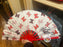 DLR/WDW - Minnie Mouse Bow All-Over-Print Hand Fan