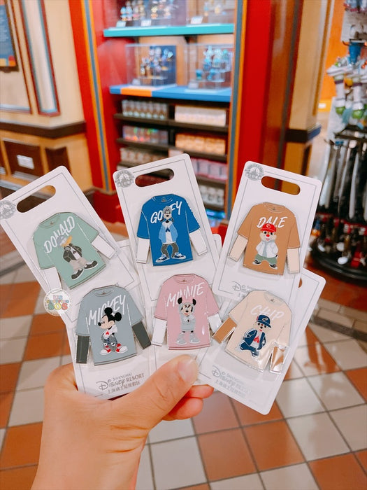 SHDL - Mickey Mouse "Sweatershirt" Shaped Pin