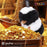 China Exclusive - Fantastic Beasts Niffler Plush Keychain (Color: Black & White)