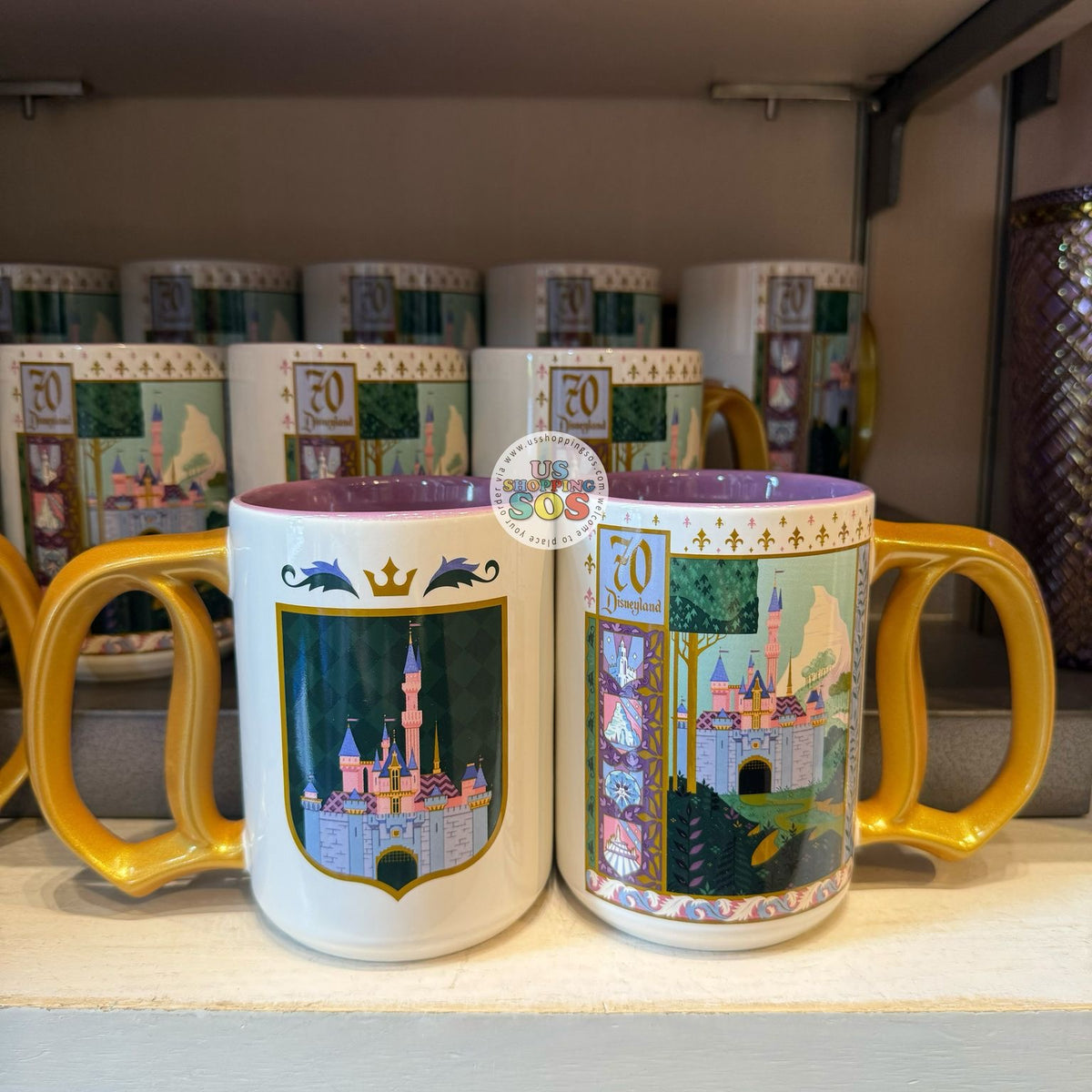 DLR - Disneyland 70th Castle
