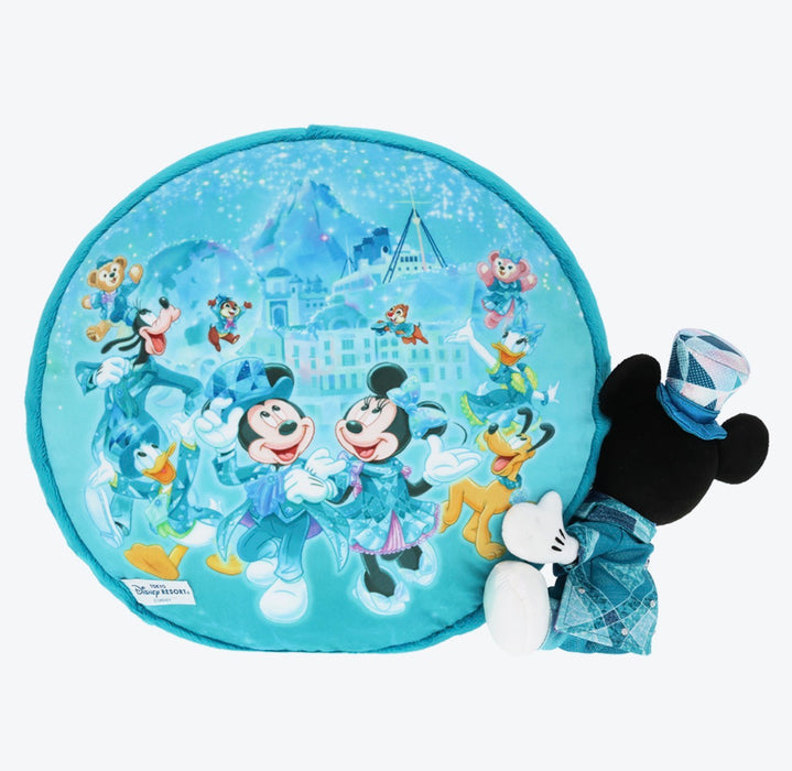 TDR - Tokyo DisneySea 25th Anniversary "Sparkling Jubilee" x Mickey & Friends Cushion Pillow (Release Date: Apr 8, 2026)