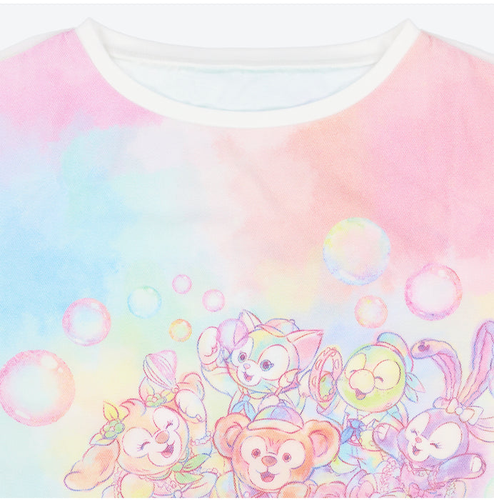 TDR - Duffy & Friends 20th Anniversary: Colorful Happiness x Duffy & Friends T Shirt for Adults (Release Date: Apr 8, 2025)