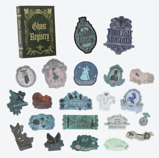 TDR - "Disney Story Beyond" Haunted Mansion x Stickers Set (Release Date: Feb 7)