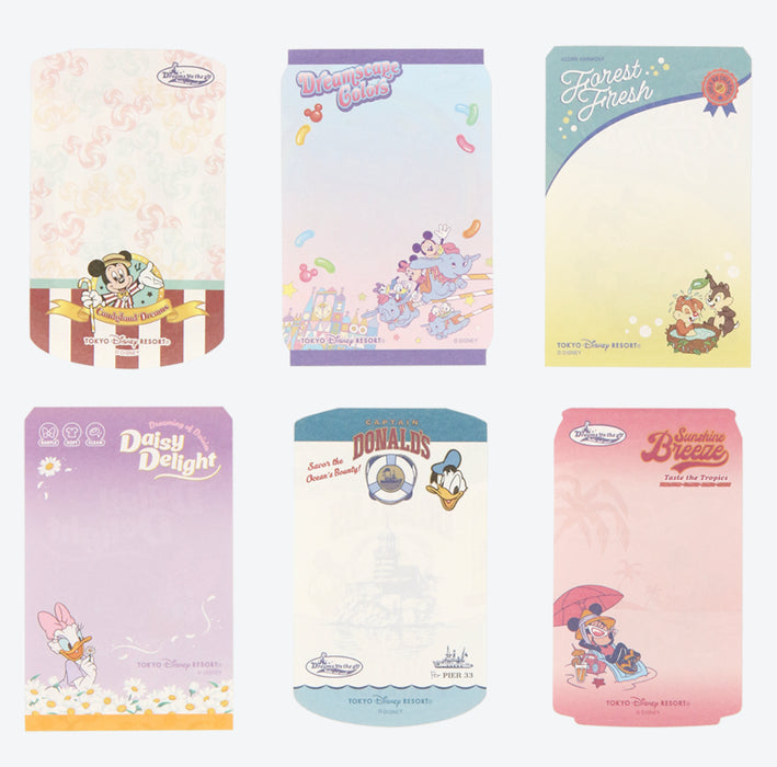 TDR - Disney Characters Grocery Store Themed Collection x Memo Notes Set Size L (Release Date: Oct 10, 2024)