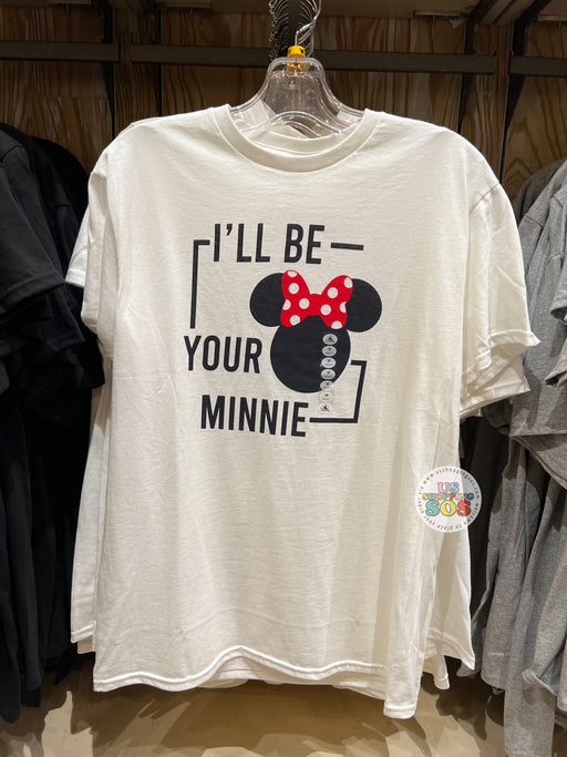 DLR - I’ll Be Your Minnie White Graphic Tee (Adult)