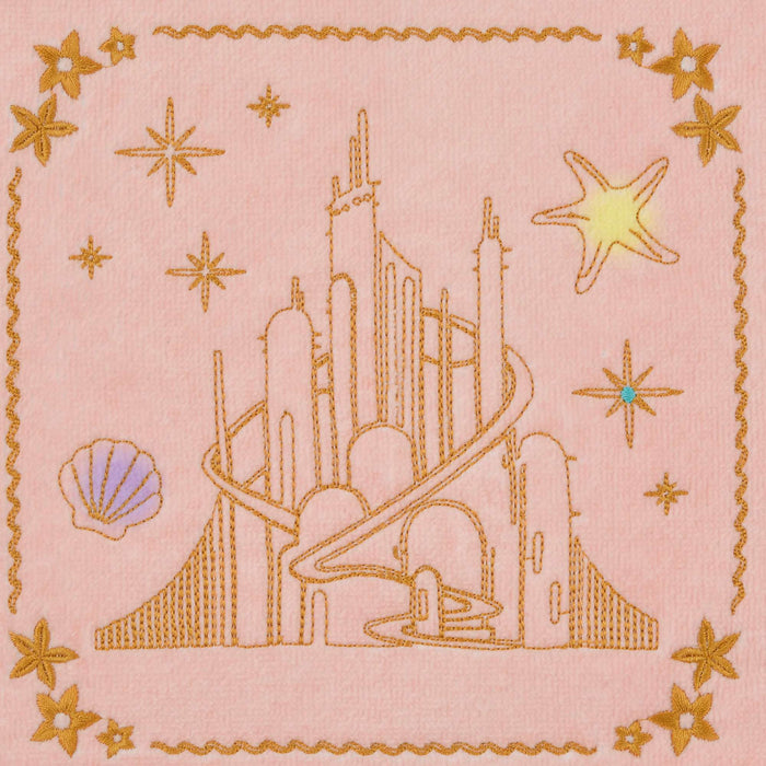 JDS - The Little Mermaid ‘Embroidery Castle‘ Mini Towel