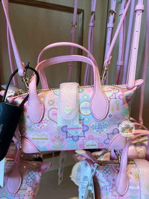 DLR/WDW - Stoney Clover Lane - It’s a Small World Pink Mini Crossbody Bag