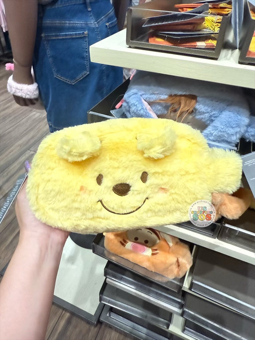 DLR/WDW - Pooh & Friends - Winnie the Pooh Fluffy Pencil Case/Pouch