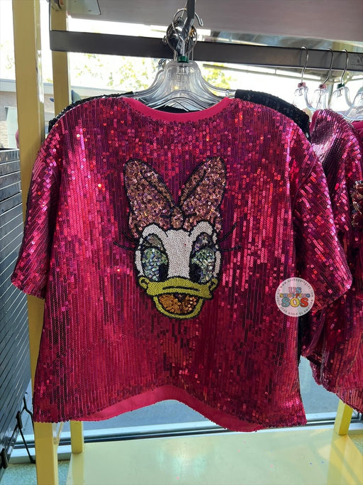 DLR/WDW - Her Universe Daisy Duck All-Sequin Cropped Top (Adult)