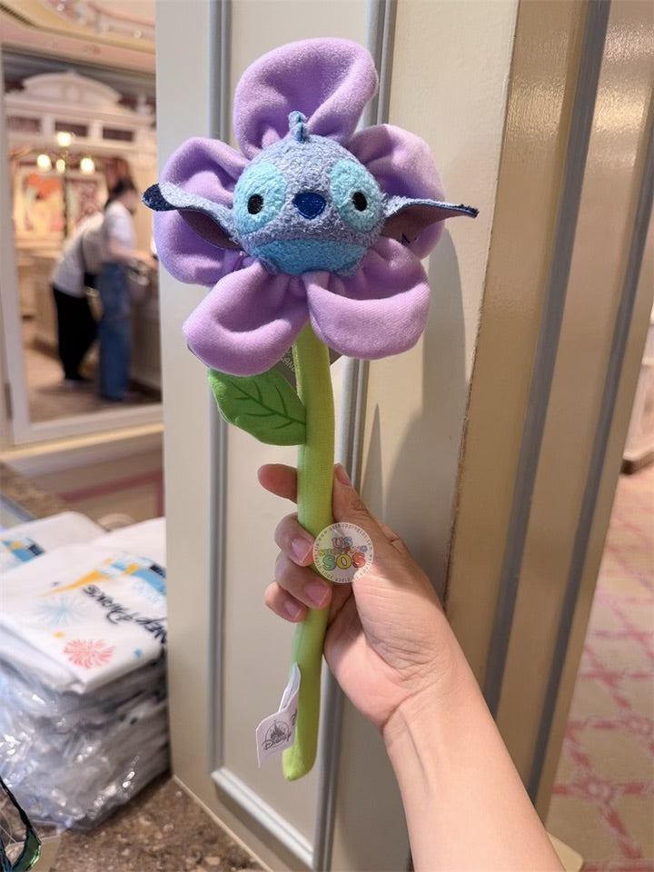 HKDL - Stitch Flower Bendable Plush