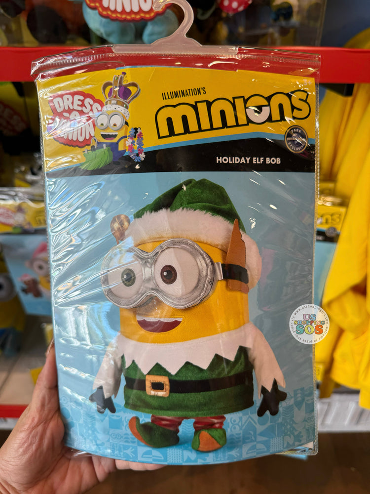 Universal Studios - Despicable Me Minions - Dress-A-Minion Holiday Elf Bob Costume