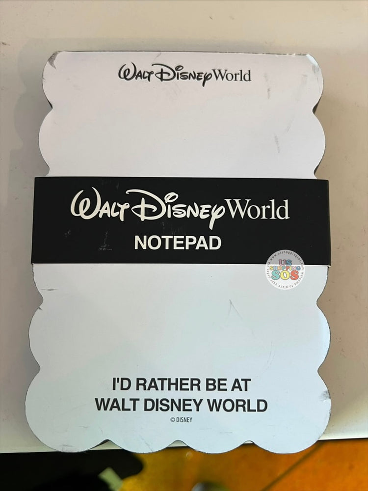 WDW Exclusive - Logo Mania Parks After Dark - Black Park Logo Notepad