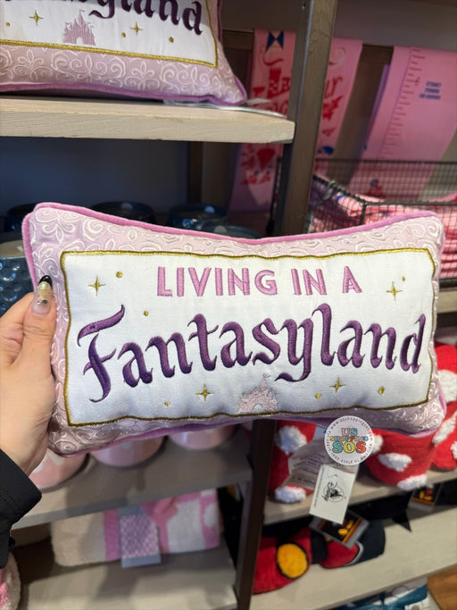 DLR/WDW - Disney Home - Living in a Fantasyland Pillow Cushion