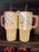 DLR/WDW - Castle, Blue Birds & Ribbon Stainless Steel Tumbler 22.7oz