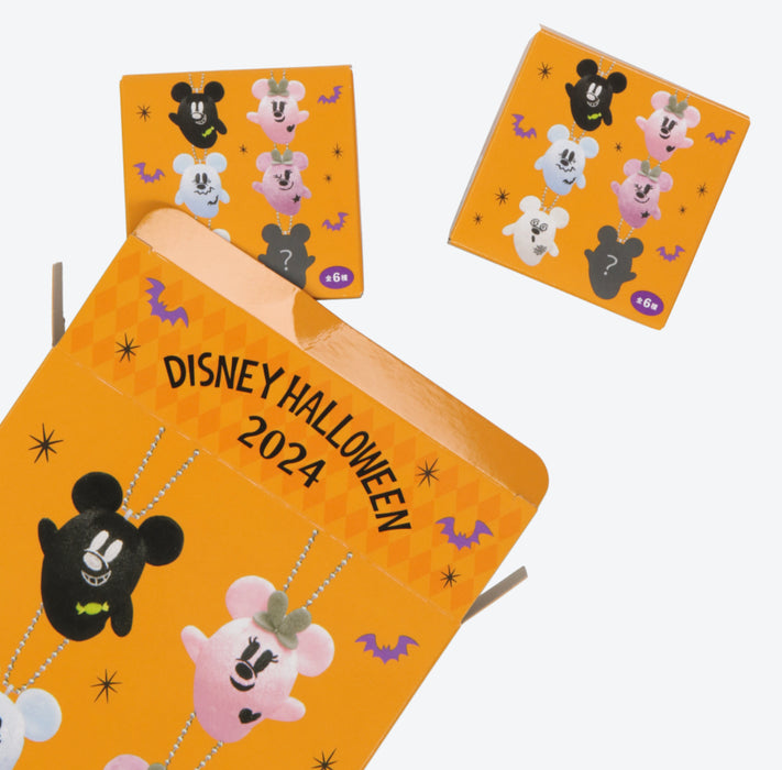 TDR - Halloween 2024 Collection x  Mickey & Minnie Mouse Boo/ Ghost Mystery Plush Charm Whole Box (Release Date: Sept 19, 2024)