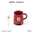 Starbucks China - Harry Potter x Starbucks - Gryffindor Color Changing Ceramic Mug with Coaster 365ml