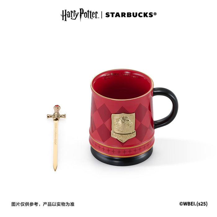 Starbucks China - Harry Potter x Starbucks - Gryffindor Color Changing Ceramic Mug with Coaster 365ml