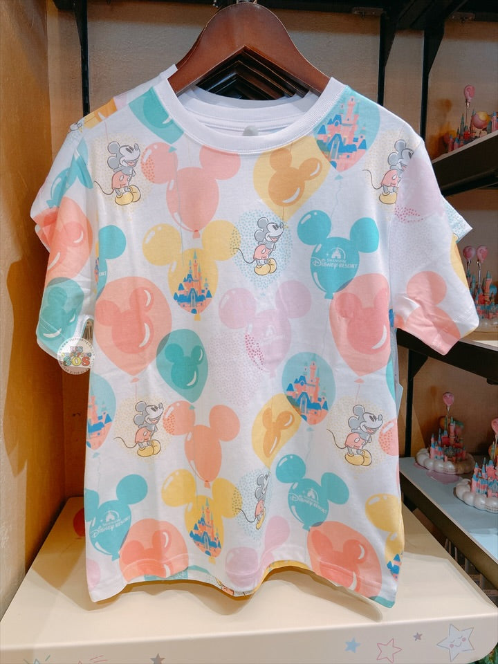 SHDL - Mickey & Friends Magical Balloon All Over Print T Shirt for Adults