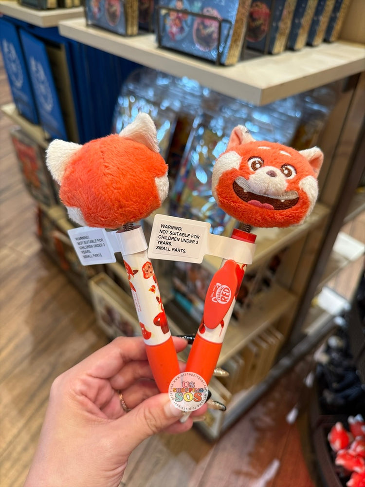 DLR/WDW - Turning Red - Red Panda Mei Face Icon Plush Pen