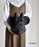 Japan Exclusive - Minnie Mouse Rattan Bag (Color: Black)