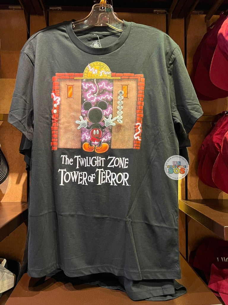 Disney Tower of Terror Tシャツ ミッキー WDW - Disney's Hollywood Studios - Mickey the Twilight Zone Tower