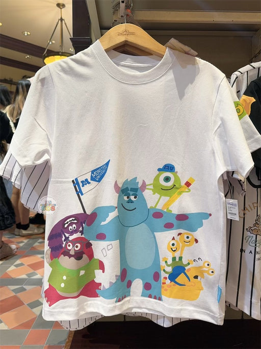 HKDL - Monster University Family T Shirt for Adults (Color: White)