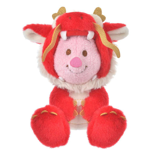 JDS - ETO Pooh 2024 x Piglet Red Dragon Plush Toy (Size S) (Release Date: Dec 5)