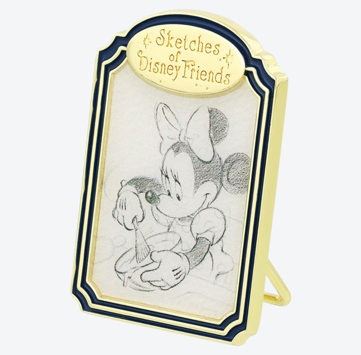 TDR - Sketches of Disney Friends Collection x Minnie Mouse Pin