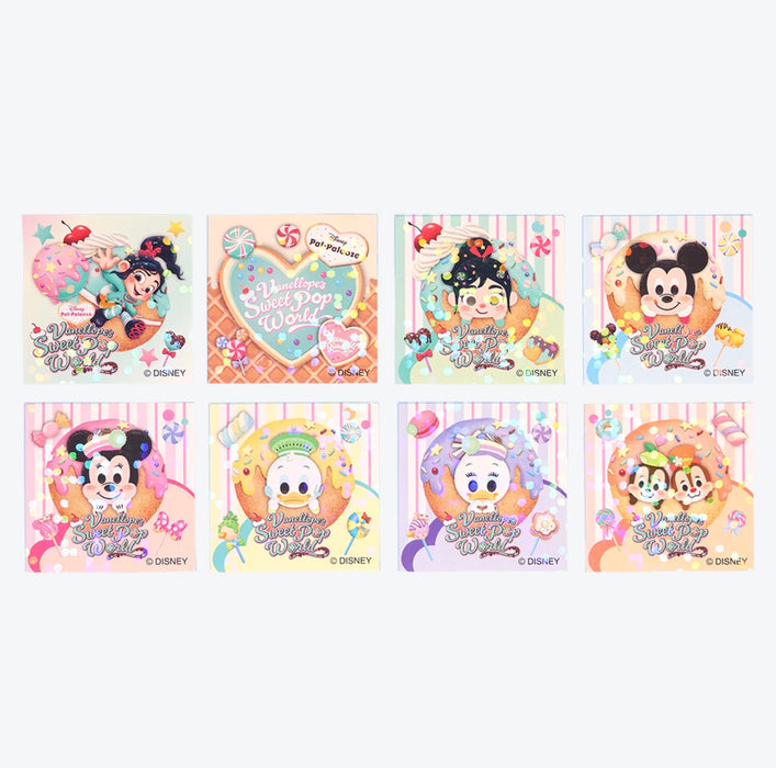 TDR - 2026 Vanellope Sweet Pop World Collection x Giant Candy Packaging Cookies & Stickers Set (Release Date: Apr 8, 2026)