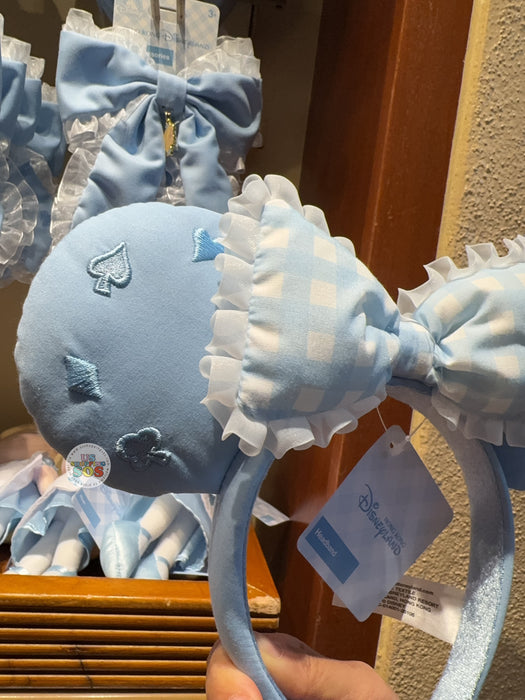 HKDL - 2026 Alice in the Wonderland 75 Anniversary x Minnie Mouse Ear Headband