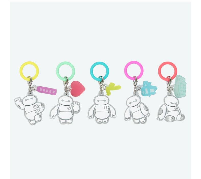TDR - Colorful Neon & Baymax Themed Collection x Big Hero 6 Baymax Charms Set (Release Date: July 1, 2025)