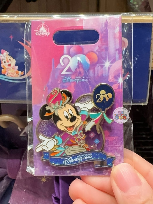 HKDL - 20th Anniversary Grand Celebration - Mickey Mouse Pin