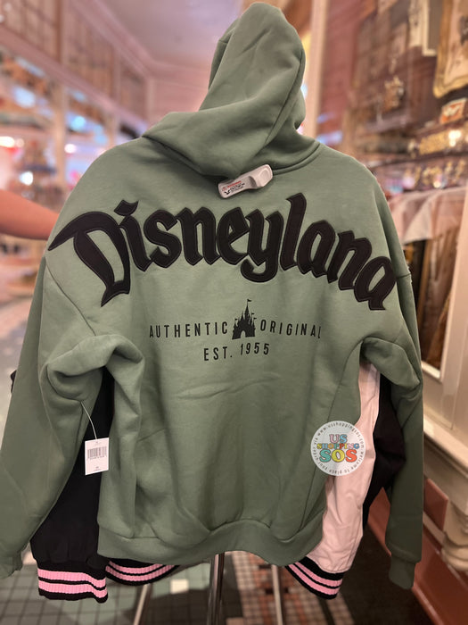 DLR/WDW - Castle Authentic Original Est Grayish Olive Hoodie Jacket (Adult)