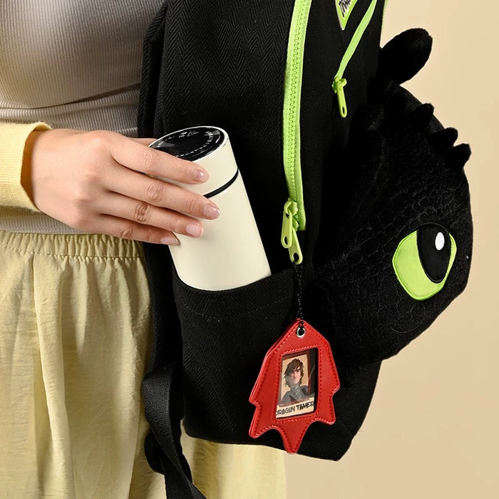 China Exclusive - How to Train Your Dragon x Toothless Backpack (Size: Large)