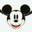 TDR - Retro Mickey Face Icon Hair Tie/Accessory