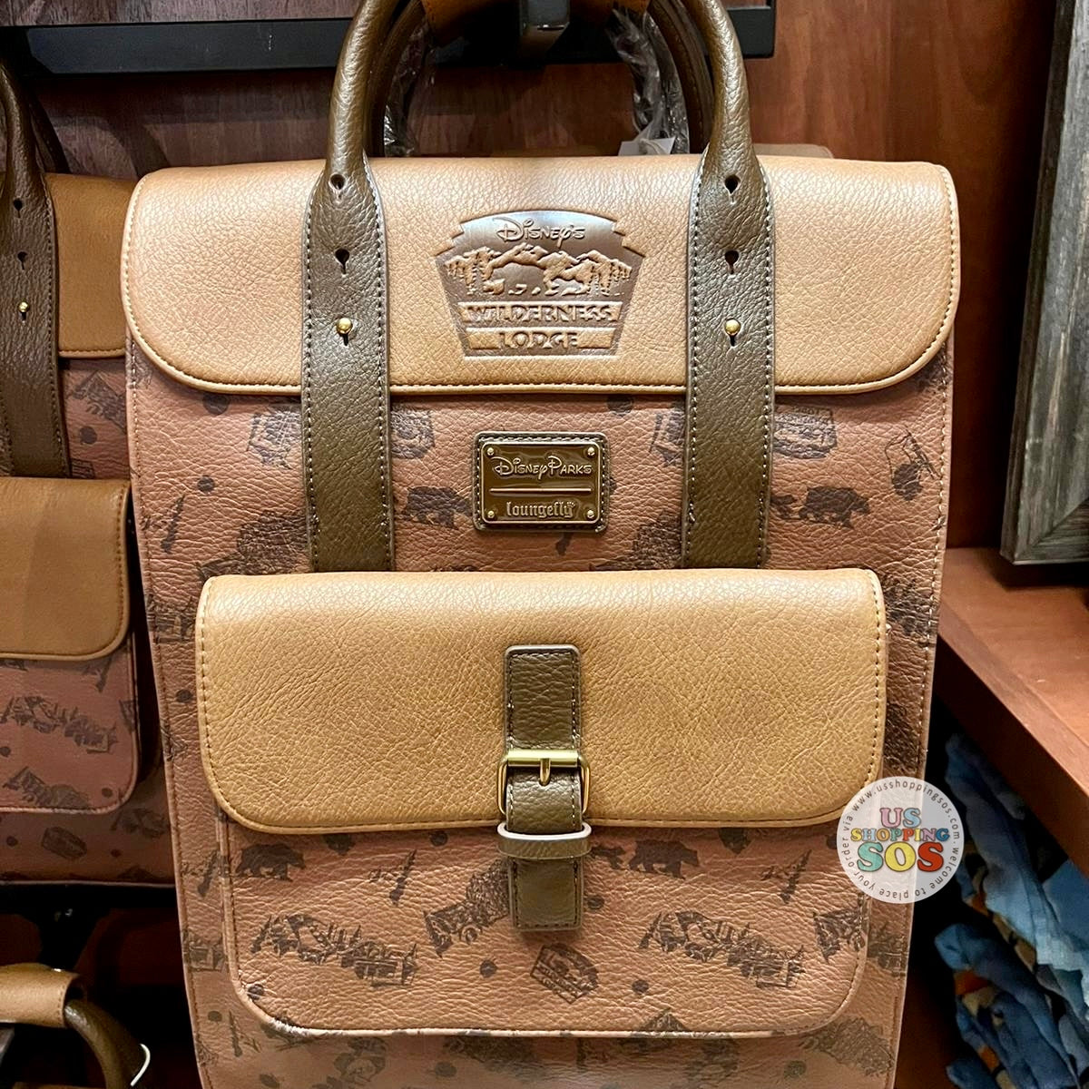 buy disney leather backpack WDW - Disney's Wilderness Lodge
