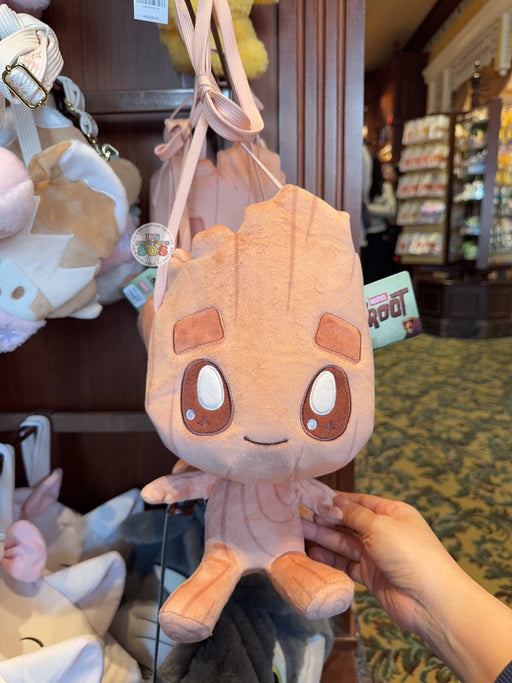 HKDL - Groot Plush Shaped Shoulder Bag