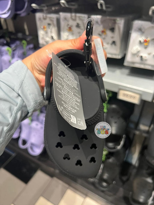DLR/WDW - Disney x Crocs 2026 - Classic Clog Black Pouch Bag Charm