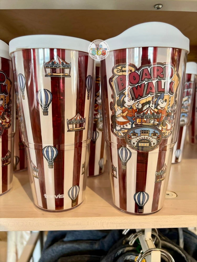 WDW - Disney’s Boardwalk 2026 Mickey & Minnie Carousel - Tervis ToGo Tumbler 24oz