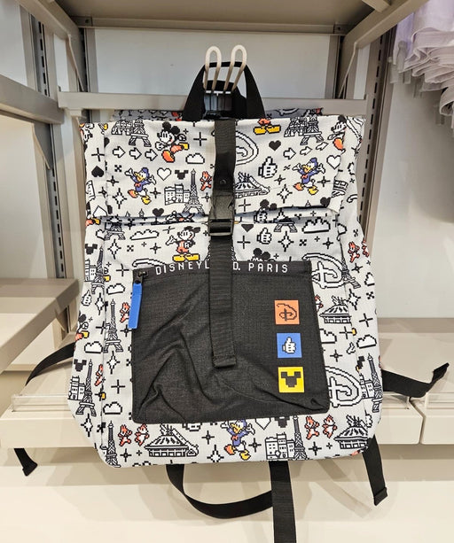 DLP - Mickey Mouse & Donald Duck Pixel Art Backpack
