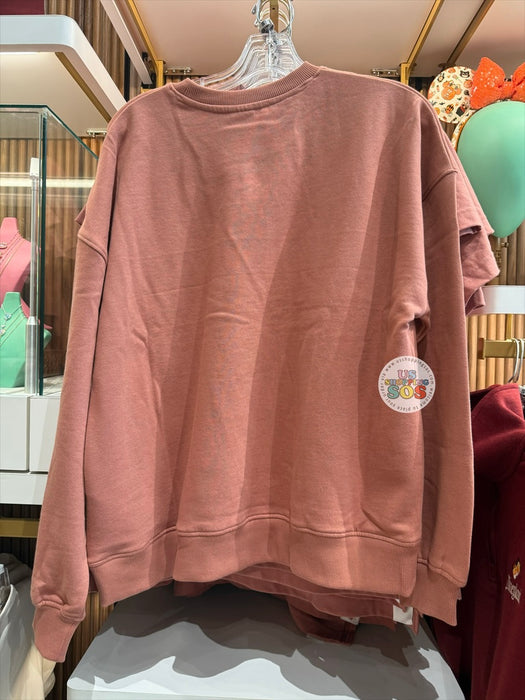 DLR/WDW - Fall Season 2026 - Cream Latte Park Logo Pumpkin Spice Pullover (Adult)
