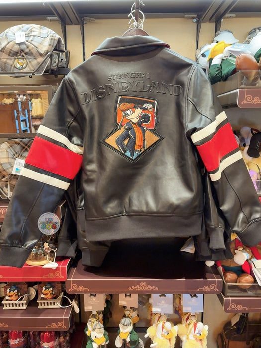 SHDL - Mickey and Friends "Modern Shanghai Collection x Goofy Leather Jacket for Adults