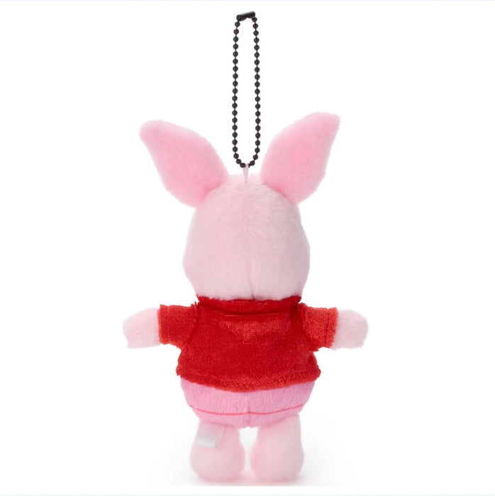 Japan Takara Tomy - Winnie the Pooh 100th Anniversary x Piglet Red Shirt Pop Ball Plush Keychain (Release Date: Jul 18, 2026)