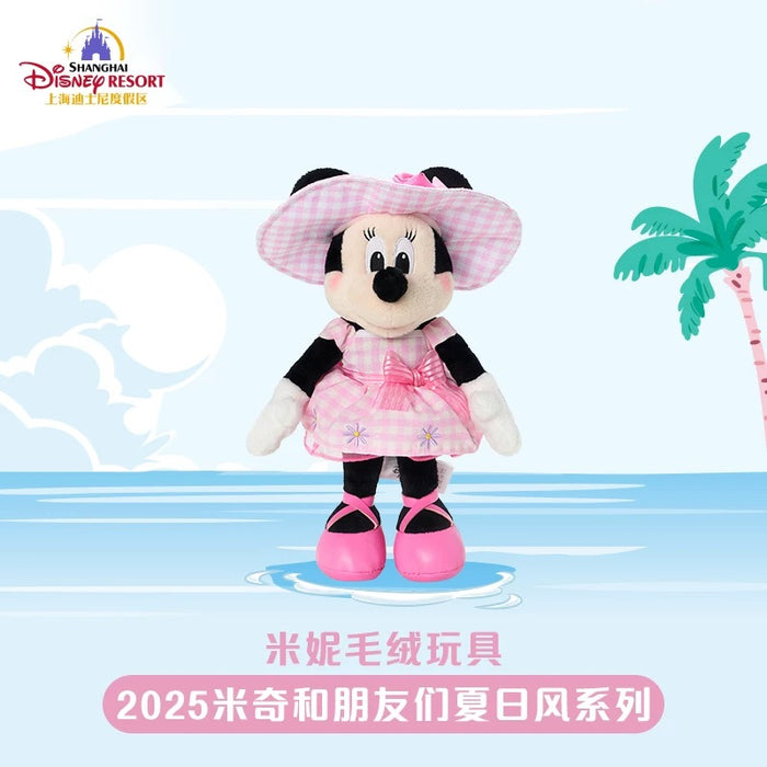 SHDL - 2025 Mickey and Friends Summer Vibes Collection x Minnie Mouse Plush Toy