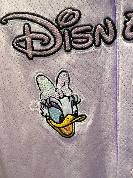 HKDL - 2026 Daisy Duck with Hong Kong Disneyland Wordings Baseball Jersey for Adults
