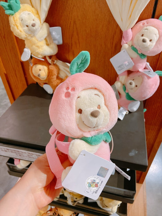 SHDL - Winnie the Pooh Peach Costume Curtain Decorative/Arm Plush Toy