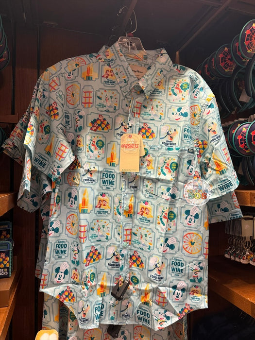 DLR - DCA Food & Wine Festival 2026 - RSVLTS Button-Up Shirt (Adult)