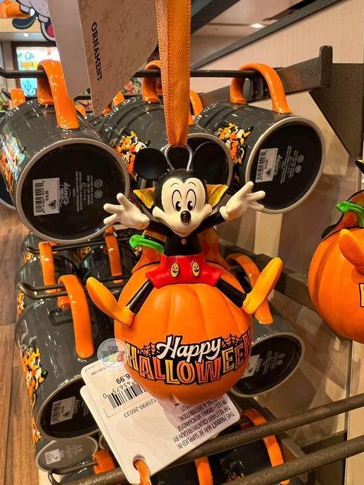 DLR/WDW - Halloween 2026 Mickey Mouse & Family Collection x Vampire Mickey Ornament